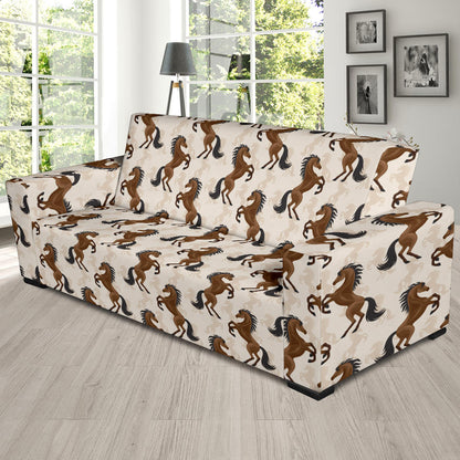 Horse Print Design LKS308 Sofa Slipcover