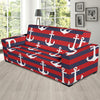 Nautical Pattern Print Design A05 Sofa Slipcover