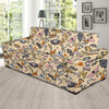 Butterfly Pattern Print Design 04 Sofa Slipcover