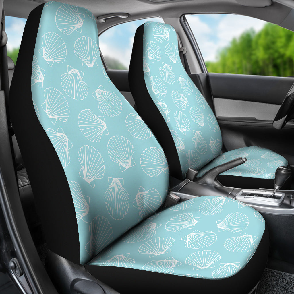 Seashell Print Design LKS3010 Car Seat Covers