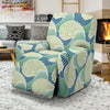 Wave Japan Style Print Design LKS302 Recliner Slipcover