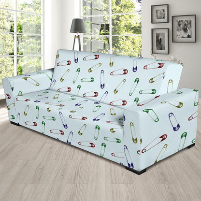 Safety Pin Print Design LKS303 Sofa Slipcover