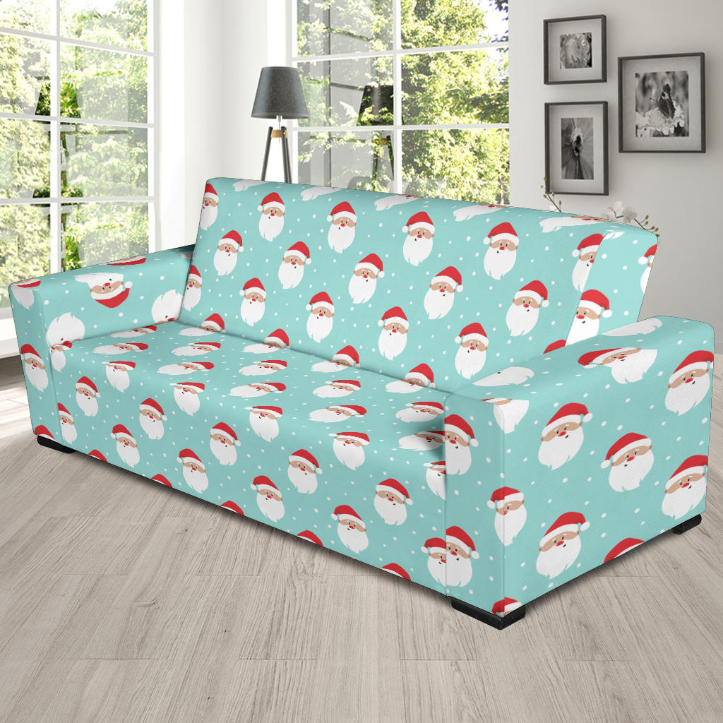 Santa Print Design LKS308 Sofa Slipcover