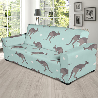 Kangaroos Pattern Print Design 04 Sofa Slipcover