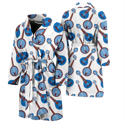 Banjo Print Design LKS401 Men Bathrobe