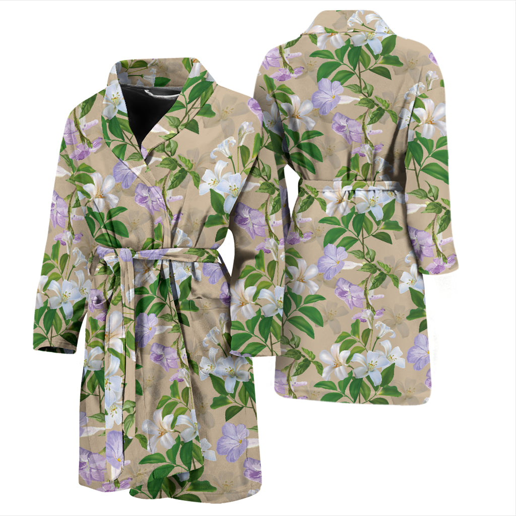 Sampaguita Print Design LKS302 Men Bathrobe