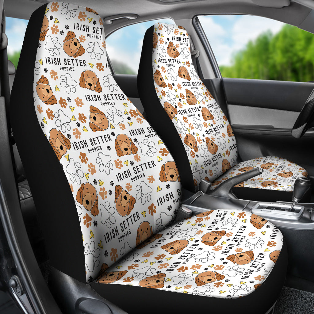 Setters Irish Print Design LKS301 Car Seat Covers