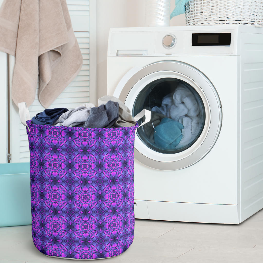 kaleidoscope Pattern Print Design Laundry Basket