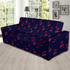 Cherry Pattern Print Design 02 Sofa Slipcover