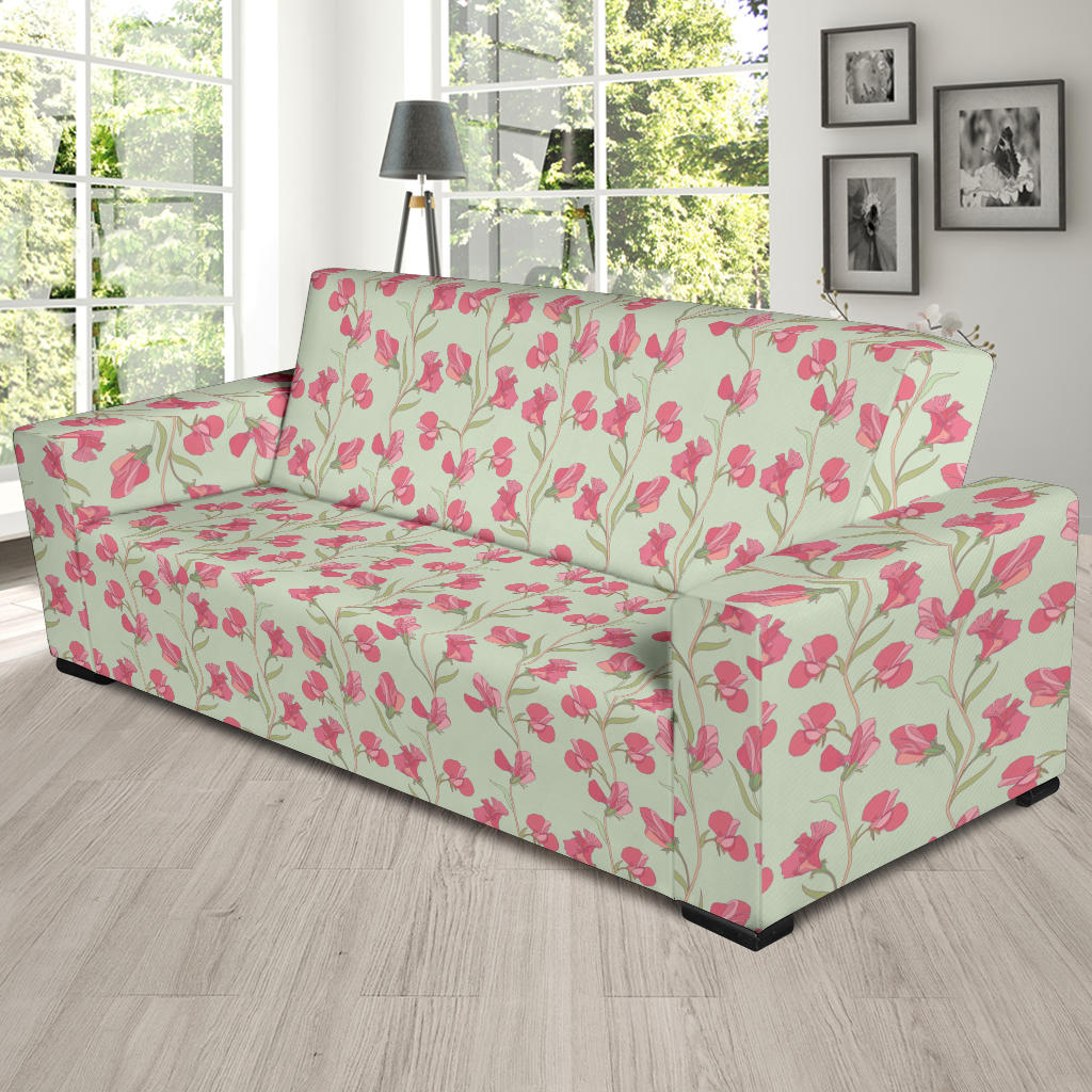 Sweet Pea Print Design LKS301 Sofa Slipcover
