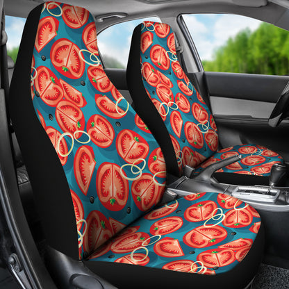 Tomato Print Design LKS301 Car Seat Covers
