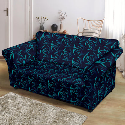 Vikings Print Design LKS302 Loveseat Couch Slipcover