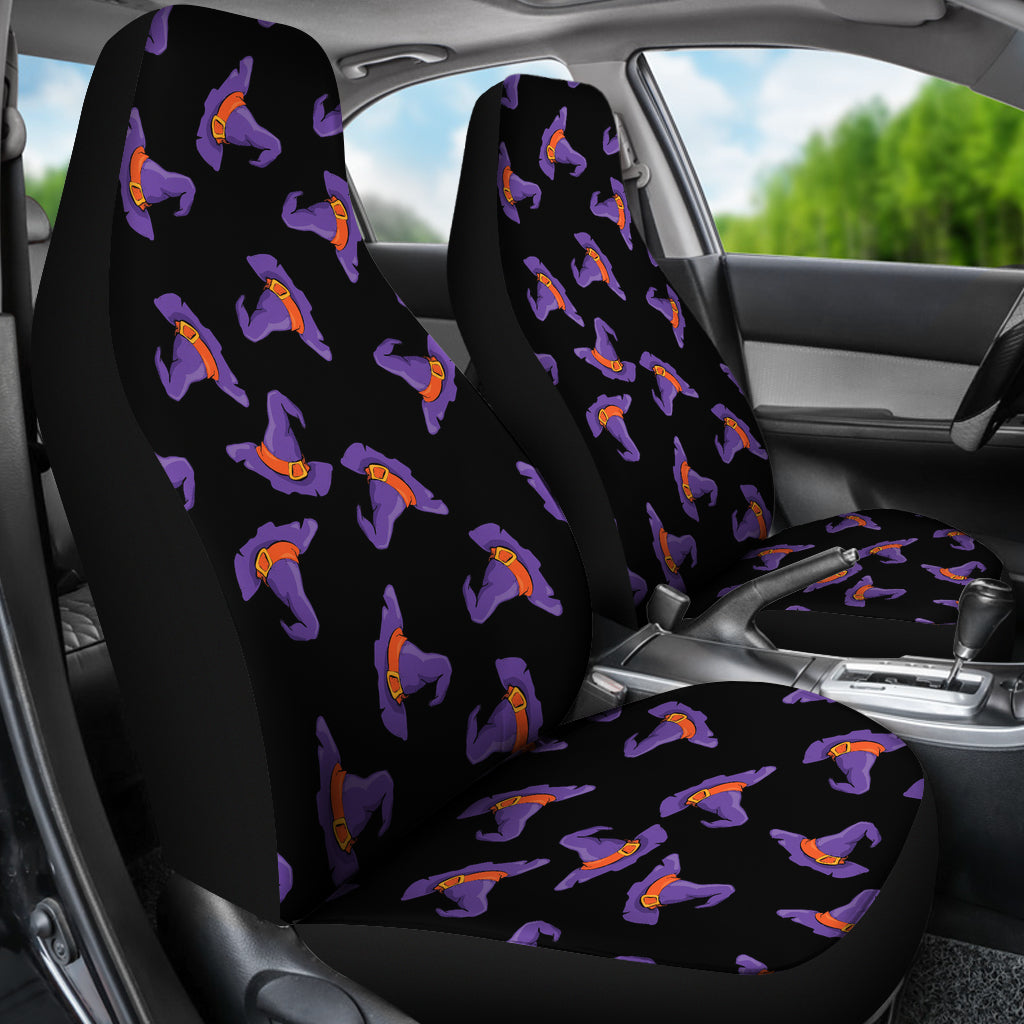 Witch Hat Print Design LKS304 Car Seat Covers