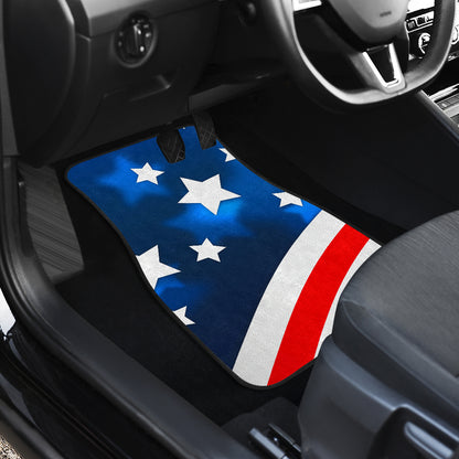 American flag Style Car Floor Mats Front Back