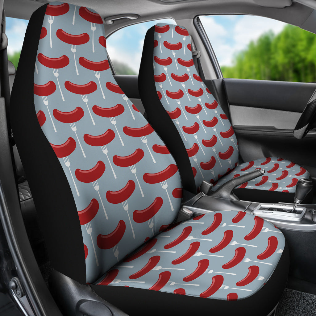 Sausage Print Design LKS301 Car Seat Covers