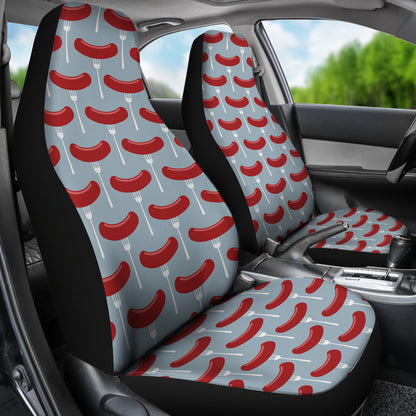 Sausage Print Design LKS301 Car Seat Covers