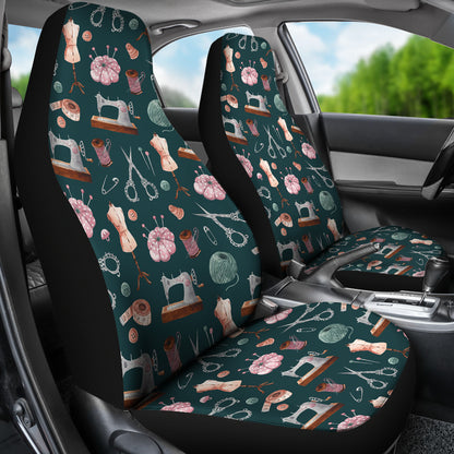 Sewing Equipment Print Design LKS307 Car Seat Covers