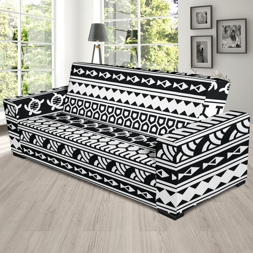 Samoan Pattern Print Design LKS303 Sofa Slipcover