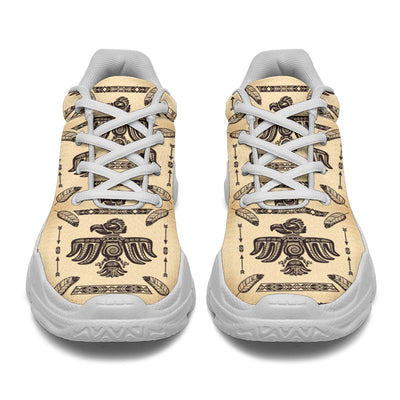 Native American Themed Design Print Chunky Sneakers