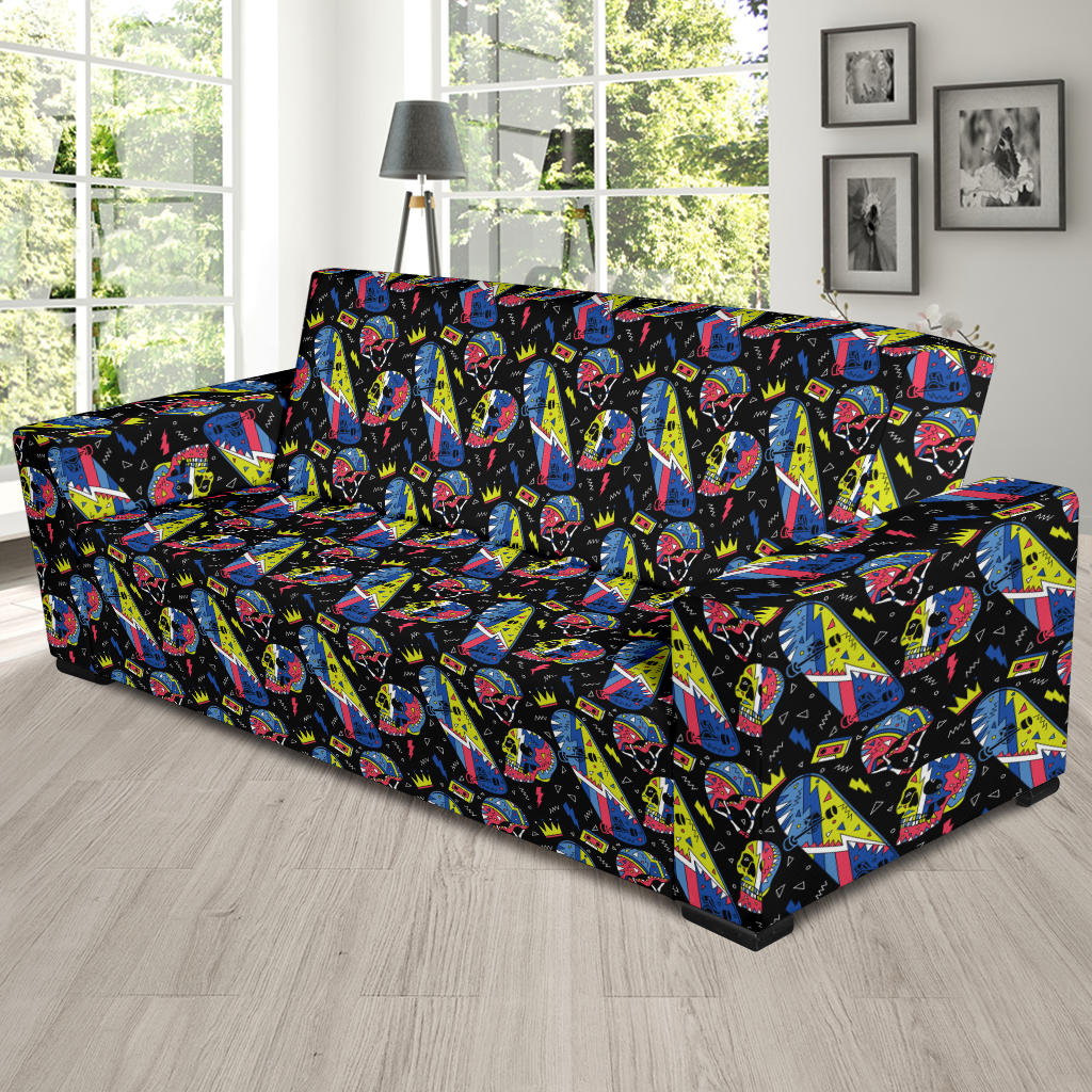 Skateboard Print Design LKS304 Sofa Slipcover