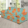 Lion Baby Pattern Print Design 03 Sofa Slipcover