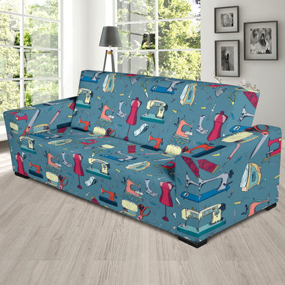 Sewing Equipment Print Design LKS301 Sofa Slipcover