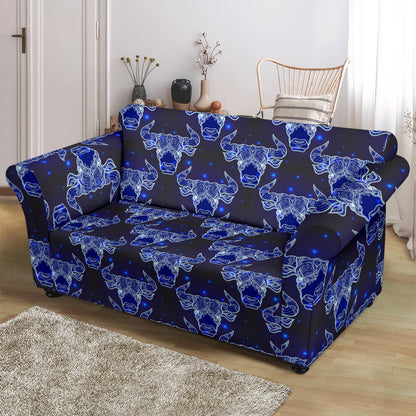 Taurus Print Design LKS302 Loveseat Couch Slipcover