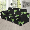 Kale Pattern Print Design 02 Sofa Slipcover