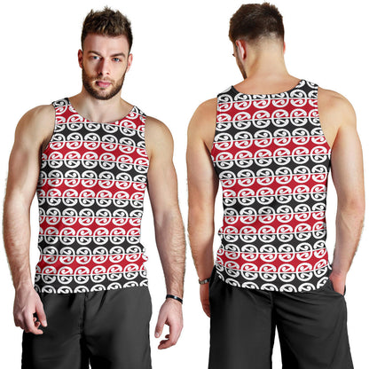 Maori Classic Themed Design Print Men Tank Top