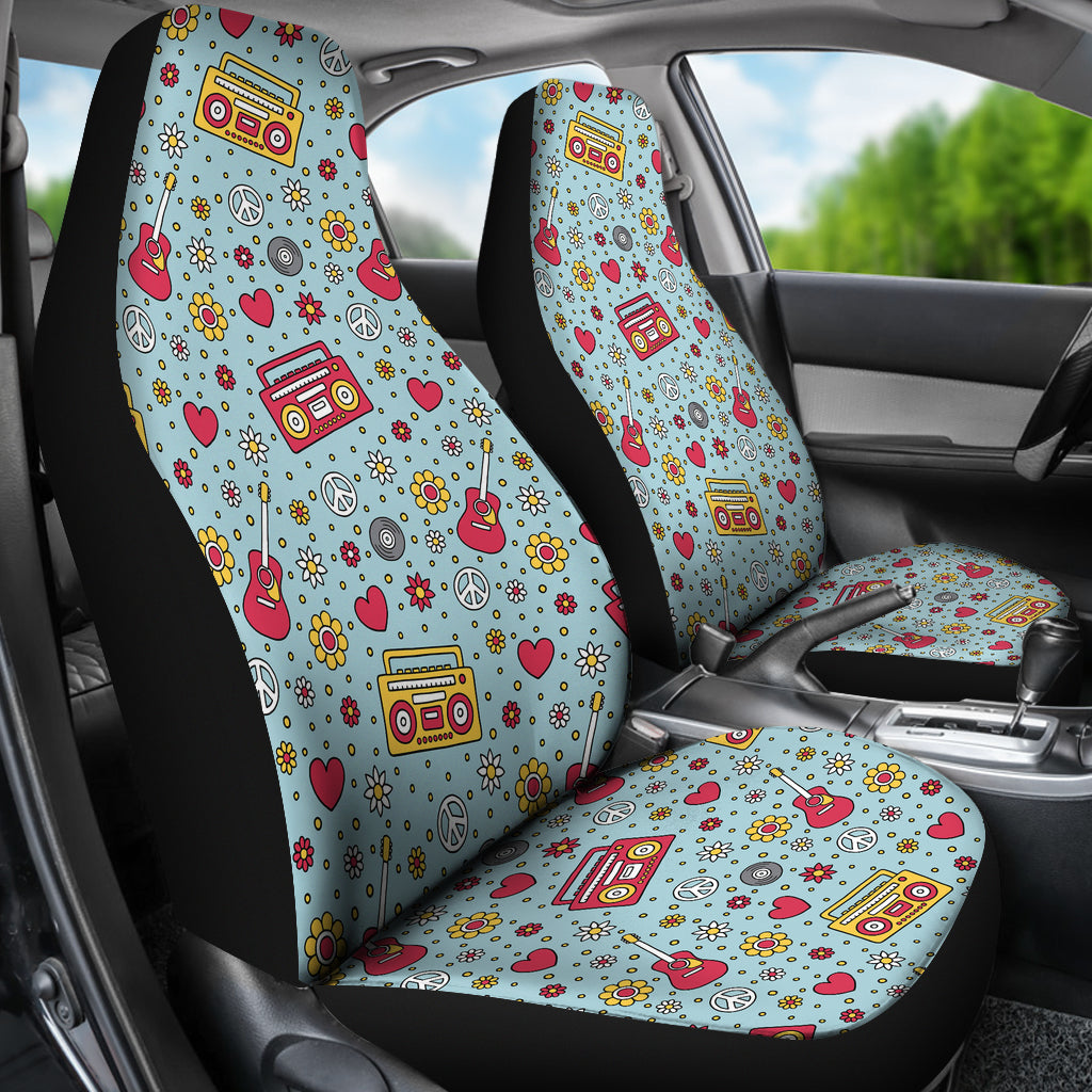 Hippie Print Design LKS307 Car Seat Covers