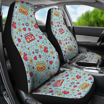 Hippie Print Design LKS307 Car Seat Covers