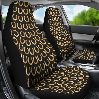 Horseshoe Print Design LKS304 Car Seat Covers