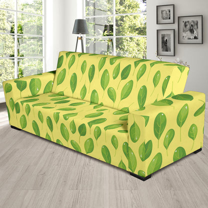 Spinach Print Design LKS302 Sofa Slipcover