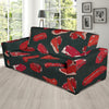 Meat Pattern Print Design 01 Sofa Slipcover