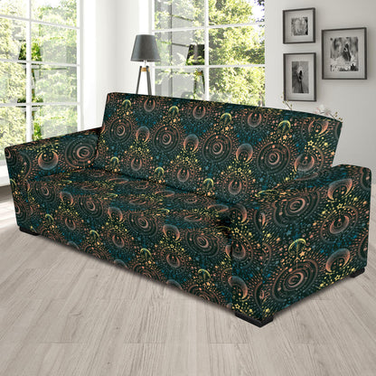 Sun Moon Print Design LKS307 Sofa Slipcover