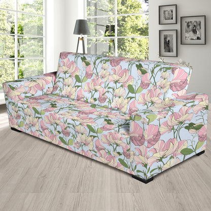 Sweet Pea Print Design LKS304 Sofa Slipcover
