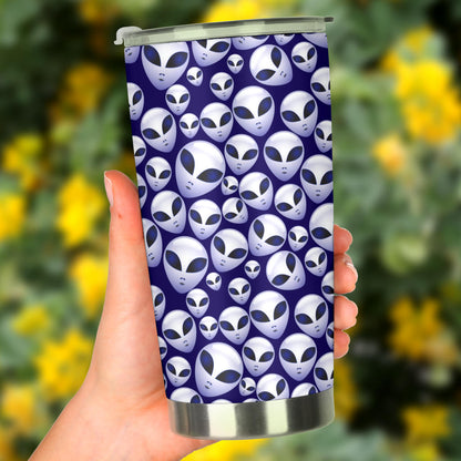 Alien Head Extraterrestrial Tumbler