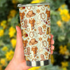 Western Cowboy Design Pattern Tumbler