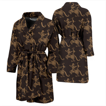 Sagittarius Print Design LKS301 Men Bathrobe