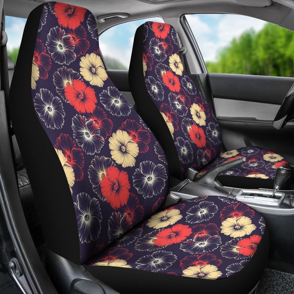 Tropical Flower Print Design LKS302 Car Seat Covers