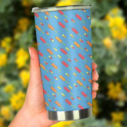 Phlebotomist Medical Pattern Tumbler