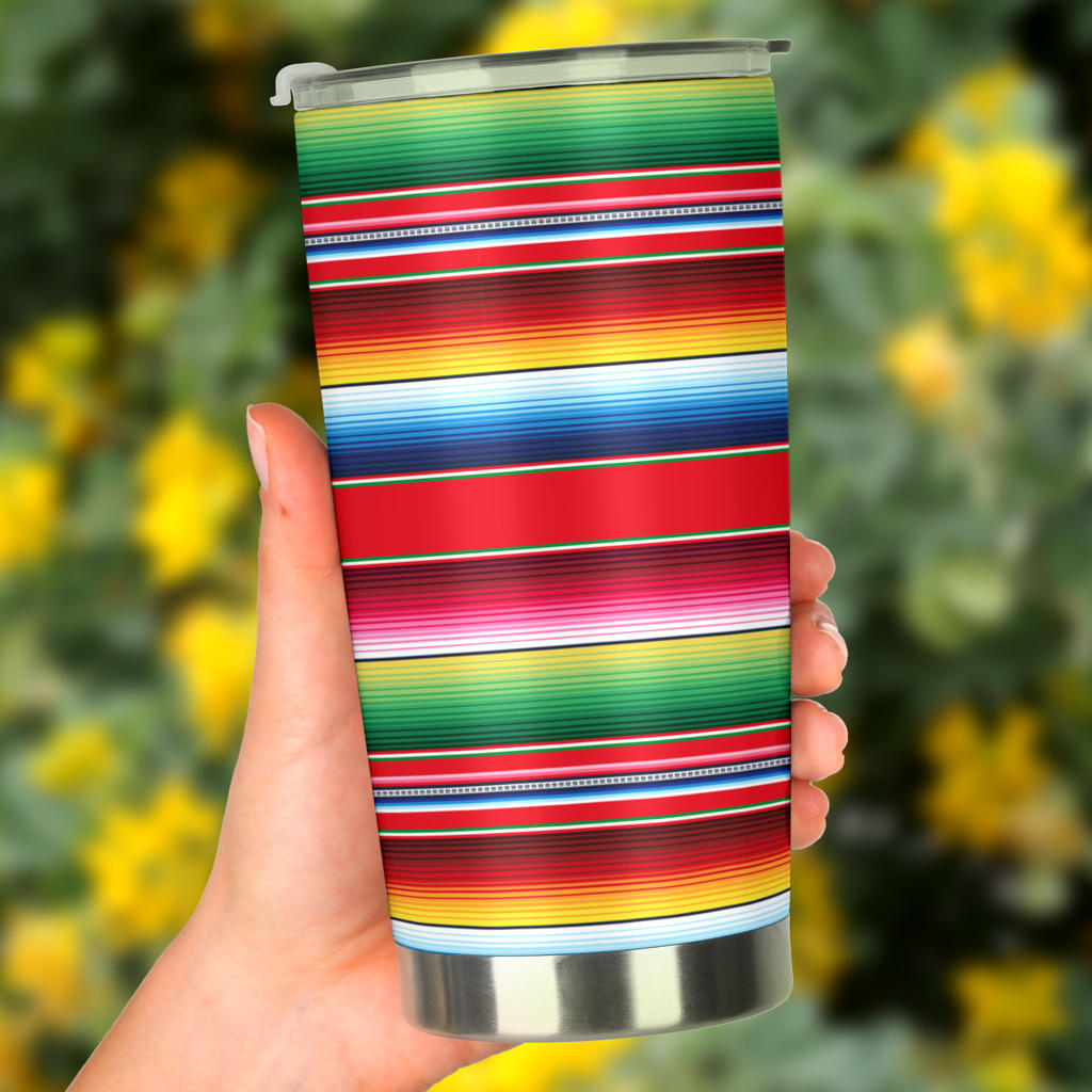 Serape Pattern Tumbler