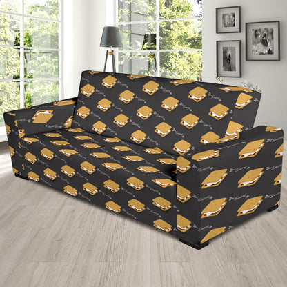 S_Mores Print Design LKS301 Sofa Slipcover
