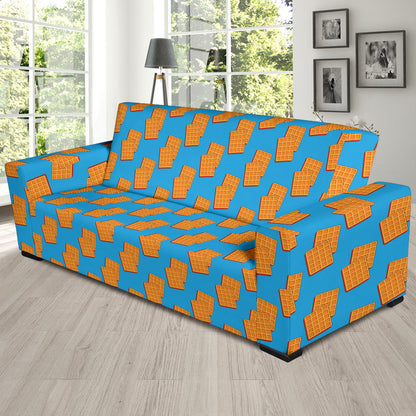 Waffle Print Design LKS304 Sofa Slipcover