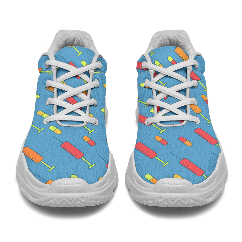 Phlebotomist Medical Pattern Chunky Sneakers