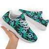 Peace Sign Themed Design Print Athletic Shoes