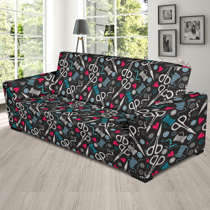 Sewing Equipment Print Design LKS305 Sofa Slipcover