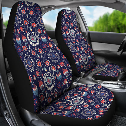 Suzani Print Design LKS305 Car Seat Covers