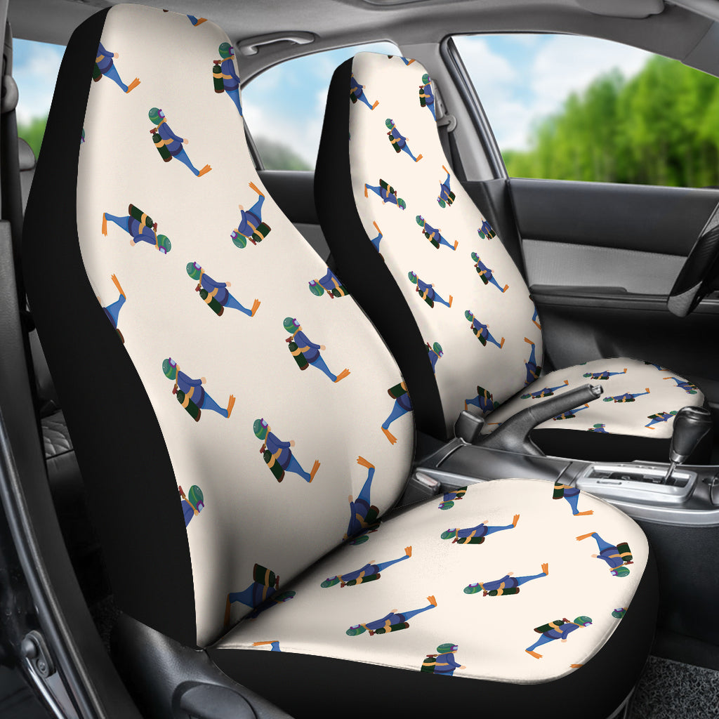Scuba Driver Print Design LKS301 Car Seat Covers
