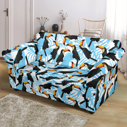 Toucan Print Design LKS303 Loveseat Couch Slipcover
